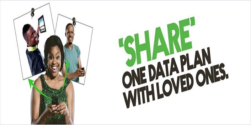 glo-data-share GLO Data share for family and friends using the same GLO network